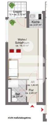 Kompakt mit Aussicht - tolles Appartement in Passau