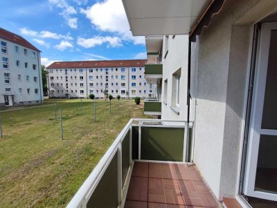Erdgeschosswohnung mit Balkon