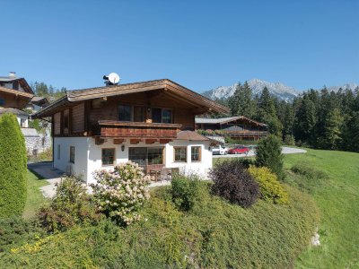 Exklusives Tiroler Bergchalet mit Kaiserblick in Ruhelage (03562)