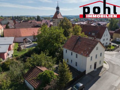 Wohnhaus mit Garten in zentraler Lage von Bad Rodach, nur wenige Schritte vom Stadtzentrum entfernt!