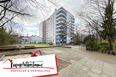 Helle 2-Zimmer-Wohnung mit Balkon, Tiefgarage und Parklage in Hamburg-Wandsbek