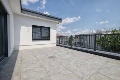 Exklusive 2-Zimmer-Neubauwohnung mit großer Terrasse – Erstbezug
