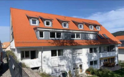 Stilvolle, neuwertige 3-Zimmer-Wohnung mit Balkon und EBK in Au