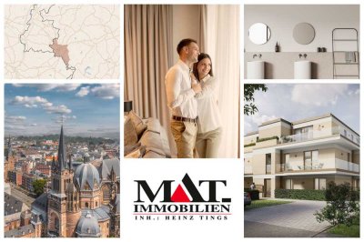 NEUBAU • Aachen-Laurensberg - ca. 117 m² gr. 3-Zi-Wohnung mit 2 Balkonen • Aufzug • moderne Ausstatt