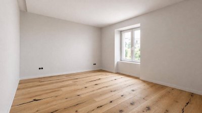 Stilvolle Altbauwohnung mit Balkon – Erstbezug nach Sanierung