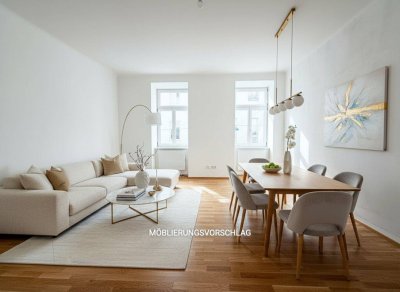 NÄHE ELTERLEINPLATZ: klein, charmant und perfekt gelegen – 2-Zimmerwohnung mit hofseitigem Kabinett