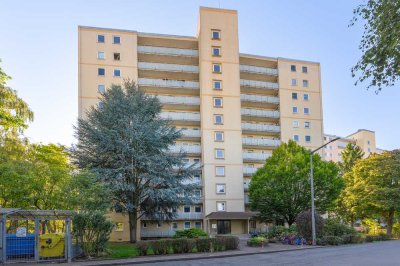 Großzügige 3-Zi-Wohnung mit Balkon und Stellplatz in Fürth (Hardhöhe)