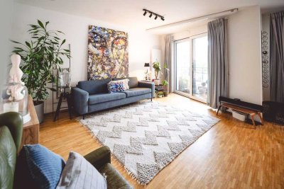 Exklusive möblierte 3-Zimmer-Neubauwohnung direkt an der Außenalster – mit Tiefgarage & E-Ladestatio