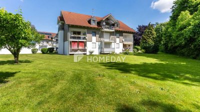 Attraktive Zweizimmerwohnung mit EBK, Balkon und Stellplatz in Bad Füssing