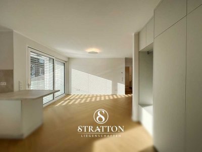 Luxuriöse Neubauwohnung mit 2 Balkonen und Einbauküche