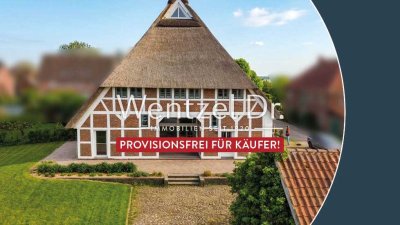 Maisonette-Unikat mit Einzelhaus-Charakter unter Reet zum Kauf in Neuenfelde - Wentzel Dr.