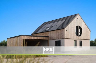 Nordholz |Stylisch moderner Neubau - freistehendes Einfamilienhaus in ruhiger Lage mit Doppelcarport