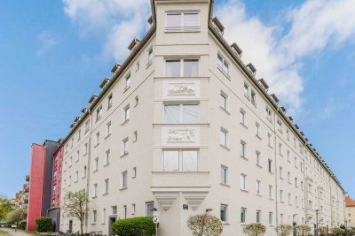 Charmante Altbau-Perle nahe Englischer Garten - kompakte zwei Zimmer Wohnung mit solider Vermietung