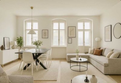 Sanierungsbedürftige Altbauwohnung mit Balkon, Nähe Winterfeldtplatz in Berlin-Schöneberg