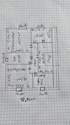 Gepflegte 3-Zimmer Dachgeschosswohnung in Bergrheinfeld