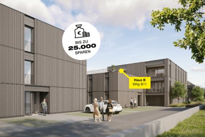 4-Zimmer-Dachgeschosswohnung mit traumhafter Terrasse| B11