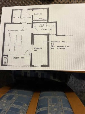 2,5-Zimmer-Wohnung in Bochum-Querenburg, ideal für 1-2 Personen geeignet