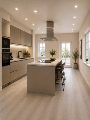 Familienfreundliche 4 Raumwohnung mit großer Terrasse und Gartenanteil