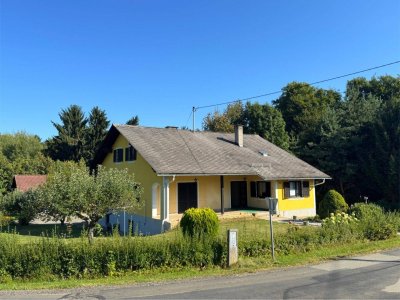 NÄHE HARTBERG - Schönes Einfamilienhaus mit Ausbaupotential, schöner, großer und sonniger Garten!