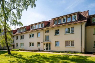 3-Zimmer-Wohnung in Zeven mit Terrasse und Garten. Ideal mit Kinder (Blick auf den Spielplatz!)