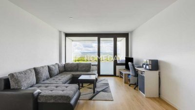 Attraktive 3-Zimmer-Wohnung mit Balkon, schönem Fernblick und Einbauküche in Mainz
