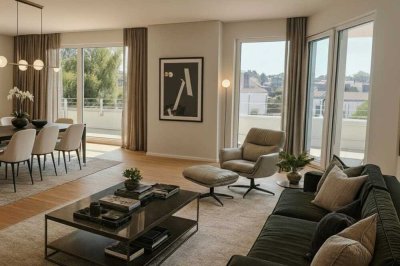 ERSTBEZUG! Modernes Wohnen - zentral, hochwertig und BARRIEREFREI in zentraler Lage in Marbach a. N.