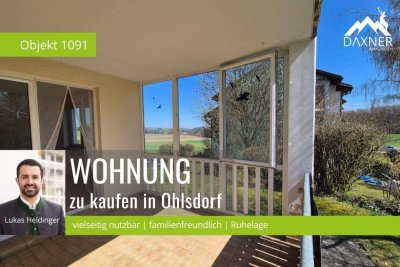 Familienfreundliche 3-Zimmer-Wohnung in Grünlage