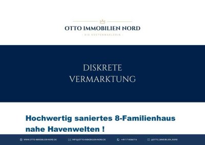Bremerhaven: Hochwert. kerns. MFH 51.600€ KM, diskrete Vermarktung - vollvermietet, nahe Havenwelten