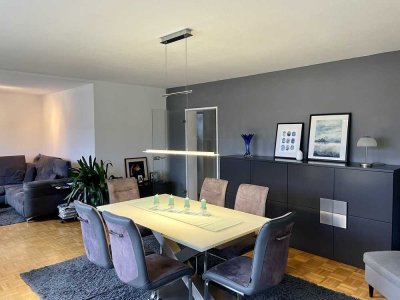 Ruhige, gepflegte 4-Zimmerwohnung mit neuem Bad und großem Balkon