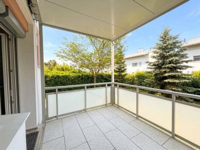 Bereit zum Einziehen - teilmöblierte Gartenwohnung mit Küche, Terrasse und Parkplatz