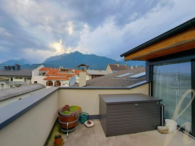 Idyllische Dachterrassen-Wohnung in der Innenstadt mit Panoramablick und A-AP in SCHWAZ