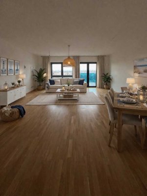 Exklusive 3-Zimmer Wohnung mit zwei Balkonen und Einbauküche