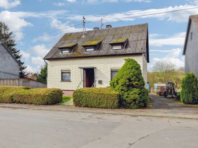 Einfamilienhaus in Mündersbach wartet auf liebevolle Kernsanierung