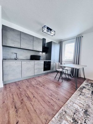 Erstbezug*Neubau* Möblierte 2-Zimmer-Wohnung mit zwei Balkone und Tiefgaragenstellplatz*