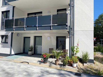 Apartment/Zweitwohnung mit EBK * NEUBAU 1-Zi mit sonniger Terrasse! FBH / Carport möglich!
