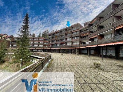 Wohnen mit Panoramablick – Stilvolle 2-Zimmer-Wohnung im Terrassenpark in Schonach!