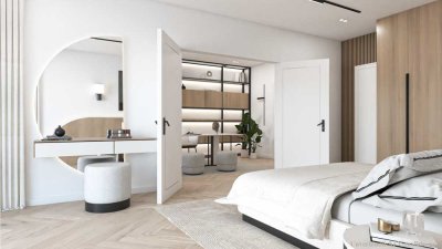 Großzügige 4-Zimmer-Wohnung mit Privatgarten und zwei Balkonen in hochwertig sanierter Altbauvilla