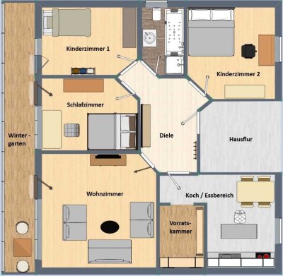 Edle Wohnung in Bad Griesbach im Rottal (privat)