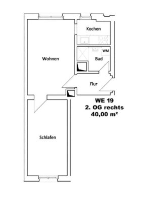 Nachmieter gesucht für 40m² in Dölitz Dösen zum 01.07.2026