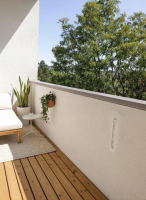 100% im Grünen - Sonnige 3 Zimmer mit Loggia