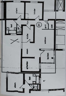 Ansprechende 4,5-Zimmer-Wohnung mit Balkon und Einbauküche in Schwäbisch Gmünd