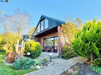 Gemütliches Wochenendhaus mit Wohlfühlatmosphäre und gepflegtem Garten