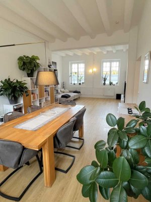 Stilvolles wohnen mit Geschichte im Dycker Weinhaus