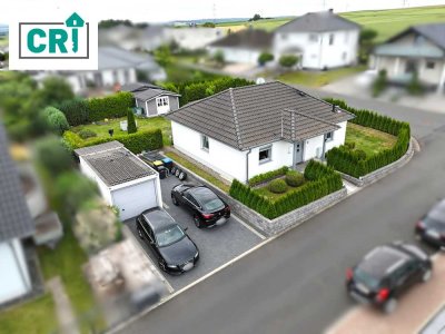 Wohlfühlen auf einer Ebene – Moderner Bungalow mit Garten & Garage
