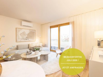 FutureFitHomes | 3-Zimmer-Eigentumswohnung mit Zukunftsanspruch. Richtung idyllischen Innenhof.