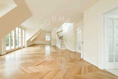 Großzügige Luxuswohnung mit Studio, Balkon und Tiefgarage in ruhiger Toplage