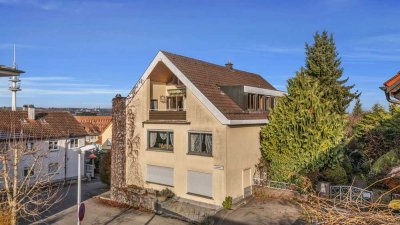 Einmalige Gelegenheit am Ravensburger Sonnenbüchel – 3-Fam.-Haus in exponierter Wohn-/Aussichtslage