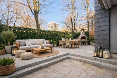 Stilvolles Stadthaus mit Penthouse-Flair in München-Bogenhausen, nahe Arabellapark
