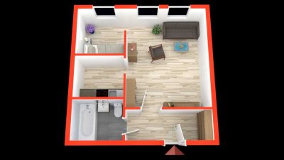 Single-Apartment günstig mieten!
