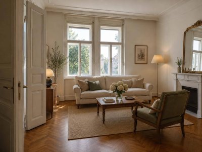 Zentral gelegene elegante Altbauwohnung